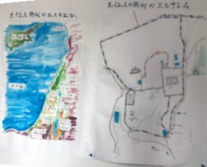 エルサレムの地図